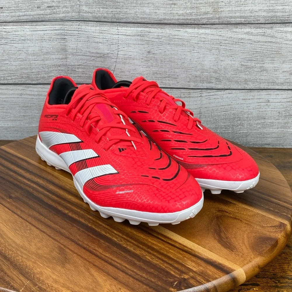 adidas Predator 24 Pro Turf Victory Pack Red Soccer Shoe Cleat ID3764 Men’s 13.5